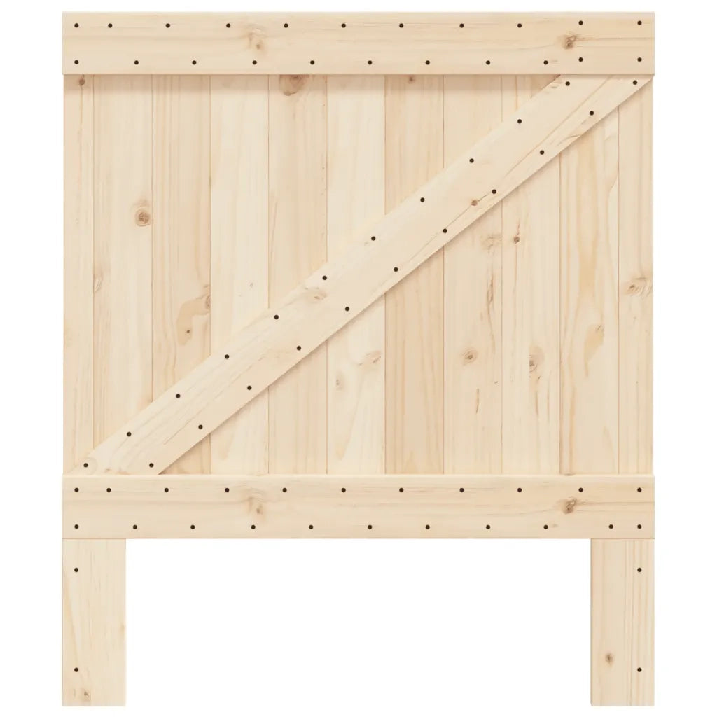 Testiera 90x104 cm in Legno Massello di Pinocod mxl 83440