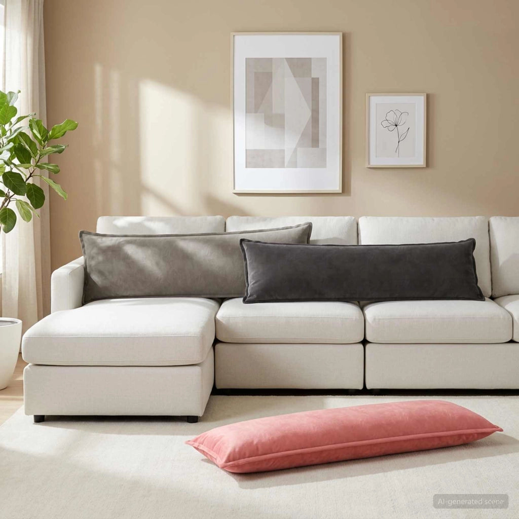 Federa HOUTEN Rosa 40 x 145 cm Velluto 917150
