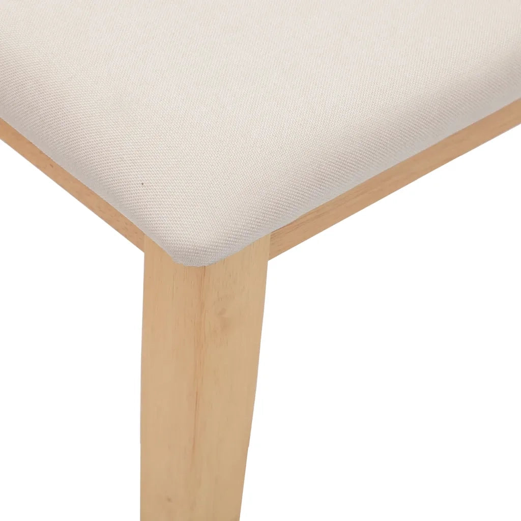 Panca 110 cm in Legno Massello di Hevea 4102603