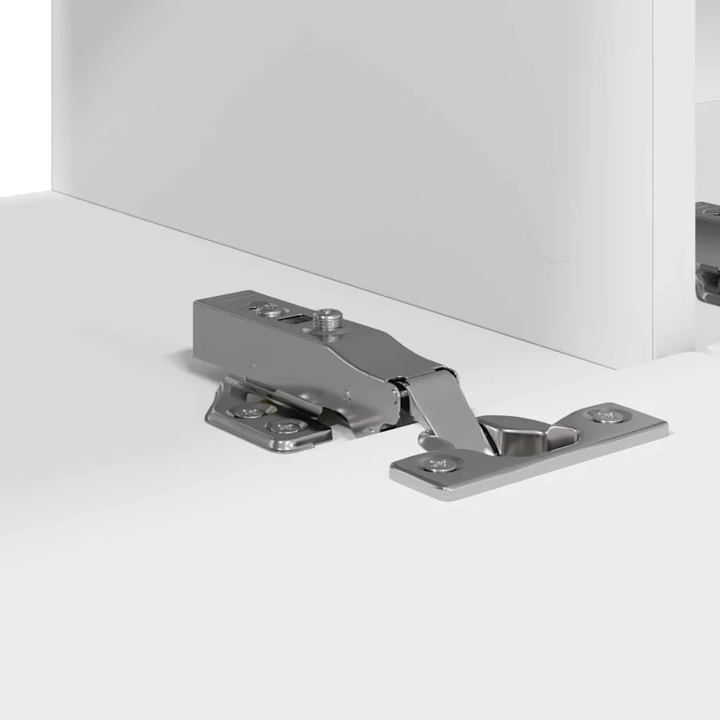 Mobile TV da parete Bianco 98 x 31 x 29,5 cm Legno multistrato 892229