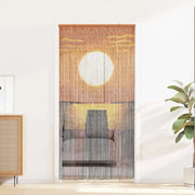 Tenda per Porta Antinsetti multicolore 200 x 100 cm Bambù