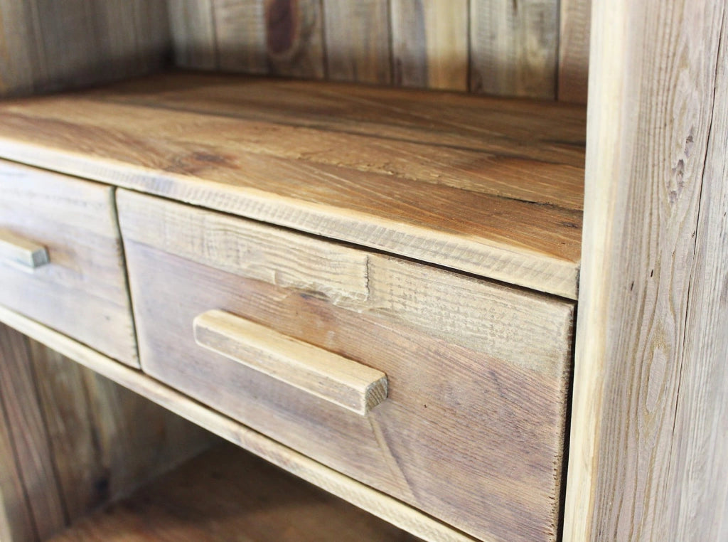 Libreria in Pino riciclato cm 80x40x190 - PINE