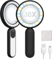 Verglassio con Illuminazione - Lezioscopio - Illuminazione a LED - Alta Qualità - Ricaricabile via USB