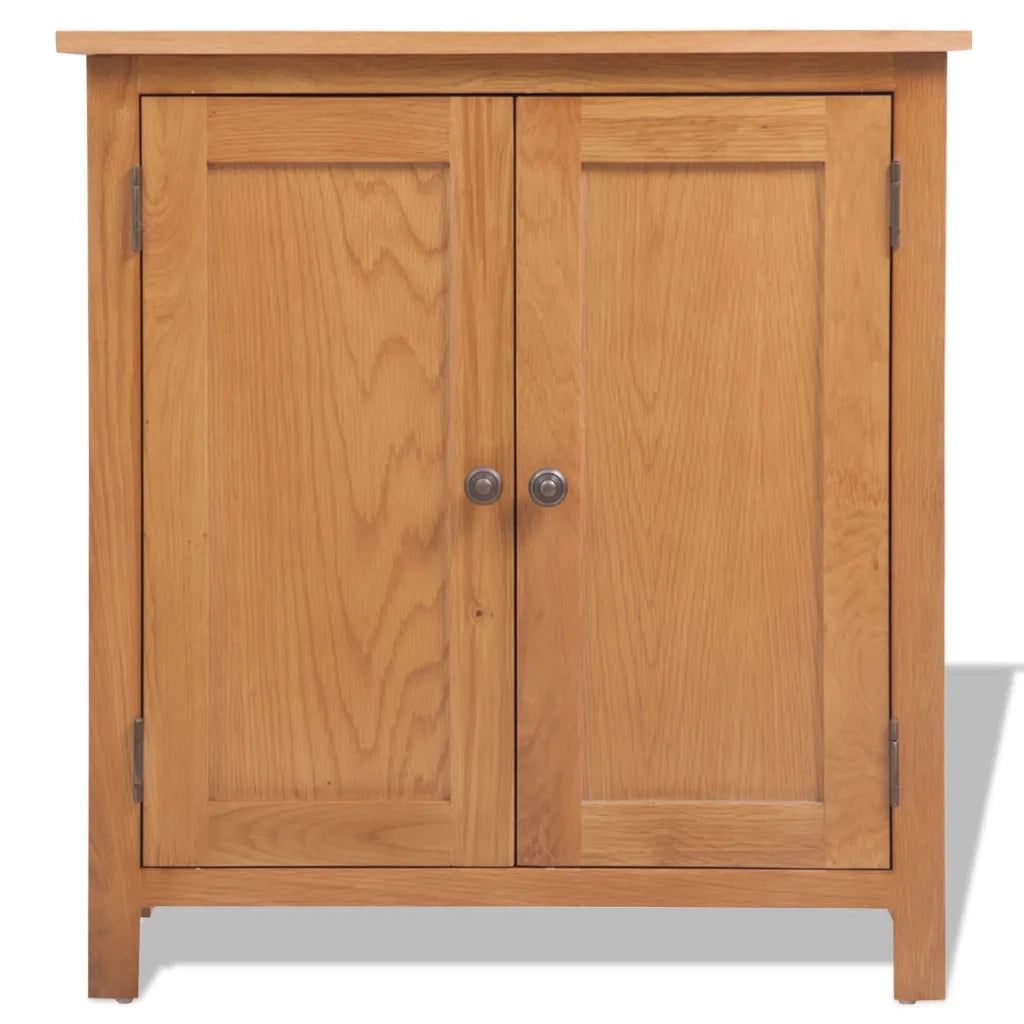 Credenza 70x35x75 cm in Legno Massello di Rovere 243933