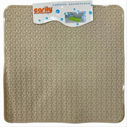 Trade Shop - Tappeto Tappetino Pvc Antiscivolo Per Vasca Bagno Doccia Quadrato 50x50 Cm 59317 -