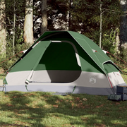 Tenda da Campeggio a Cupola per 2 Persone-Tenda per Escursionismo Verde Impermeabile 224220