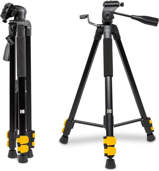 Stativo da Esterno Leggero 62 pollici in Alluminio con Quick Release e Adattatore per Smartphone