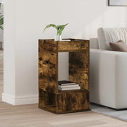 Tavolino Rovere fumé 30 x 30 x 56 cm Legno ingegnerizzato 890936