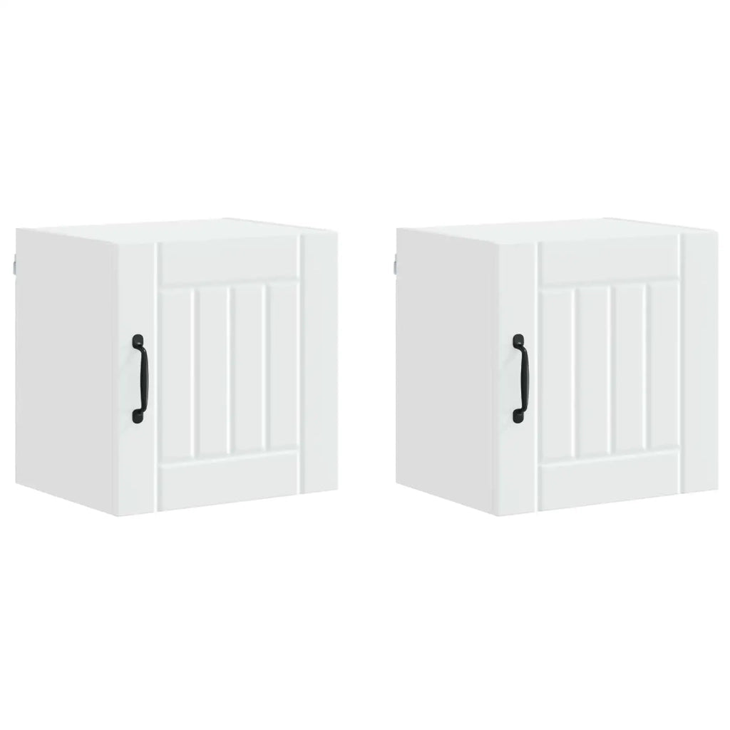 Armadietto a muro LUCCA 2 pcs Bianco 40 x 31 x 40 cm 884875
