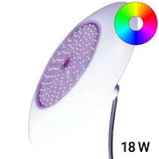 Faro Led Per Bocchetta Piscina  216 Mm Rgb Da 710 Lumen - 18 W per Pvc O Piastrelle
