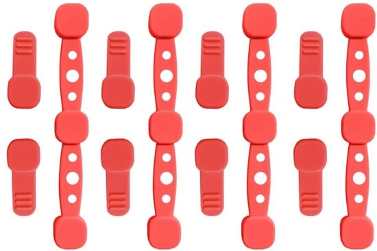 Accessori per cucina in silicone resistenti al calore - 12 pezzi - Clip magnetici - Sicurezza - Prevenzione ustioni