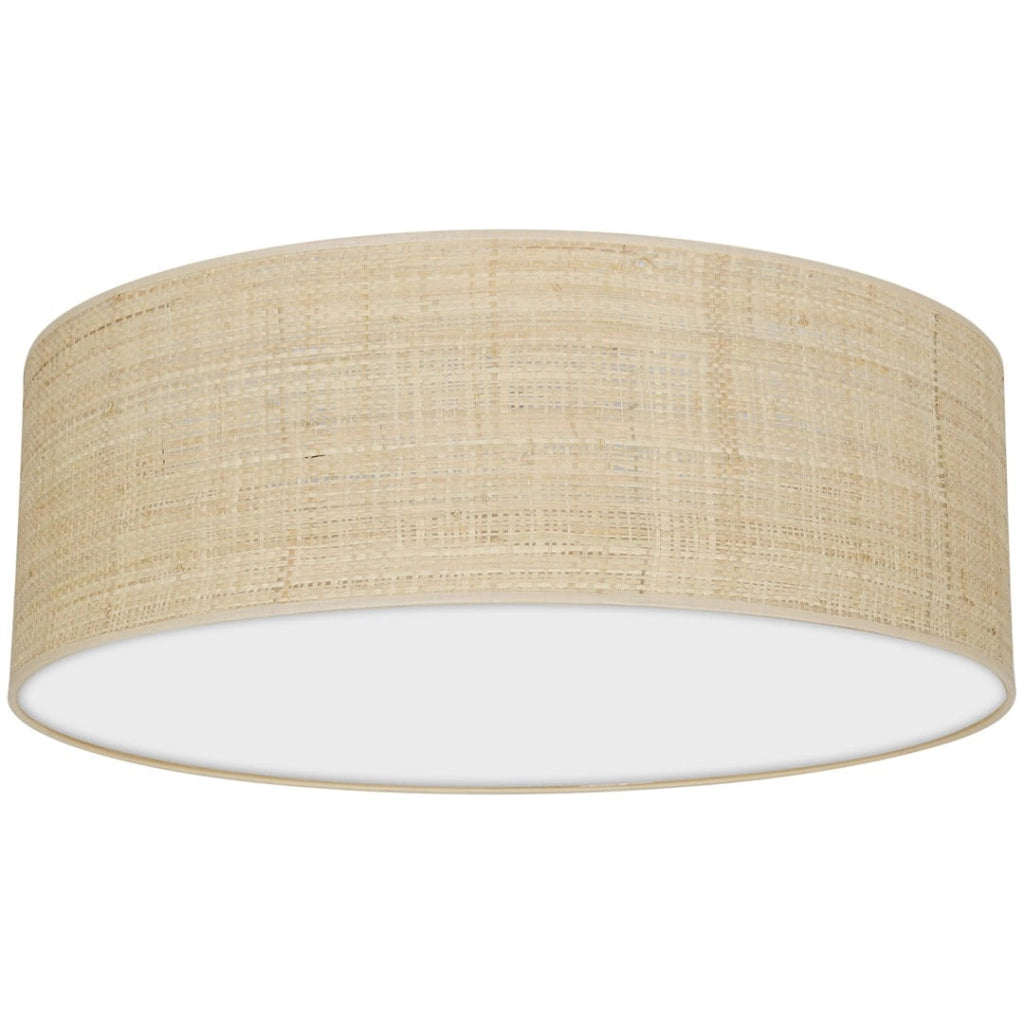 Plafoniera da soffitto Marshall Milagro rattan Ø50 3xE27