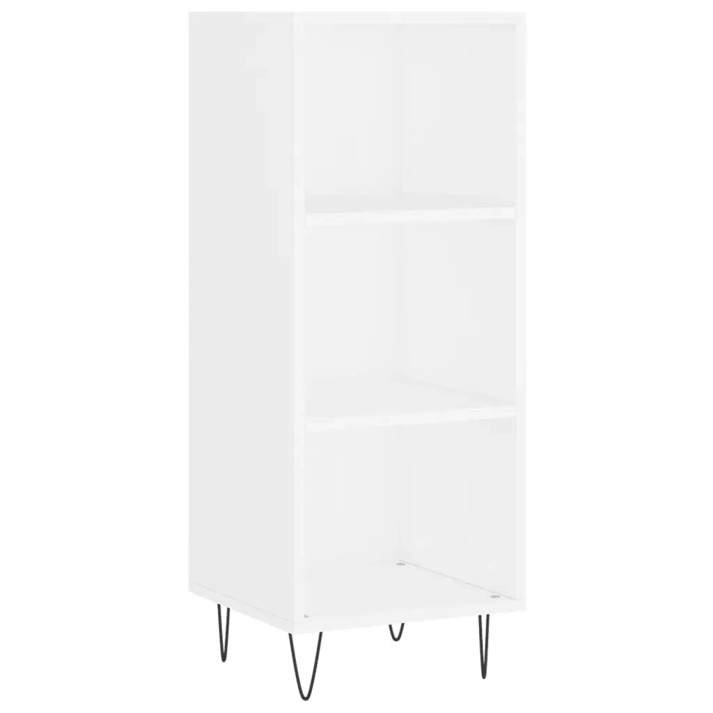 Credenza Bianca 34,5x32,5x90 cm in Legno Multistratocod mxl 103542