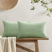 Cuscini per divano 30x50 verde morbidi 2 pezzi cuscini per divano cuscini per poltrona decorativi cuscini per divano cuscini per divano copri cuscino invernale decorazione per divano sala da pranzo camera da letto letto