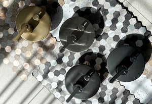 Set Doccia Da Incasso Rea Ontario Brush Nickel + Box