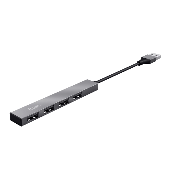 HUB TRUST Halyx Mini 4 Port USB Allumini