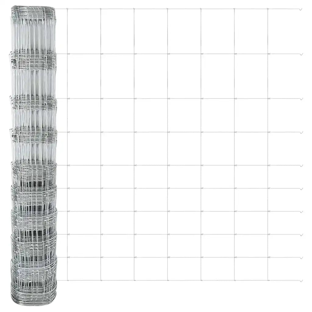 Palo della recinzione Zincato 50 x 1,2 m Acciaio