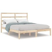 Letto matrimoniale | Letto per adulti | Giroletto in Legno Massello 135x190 cm Double
