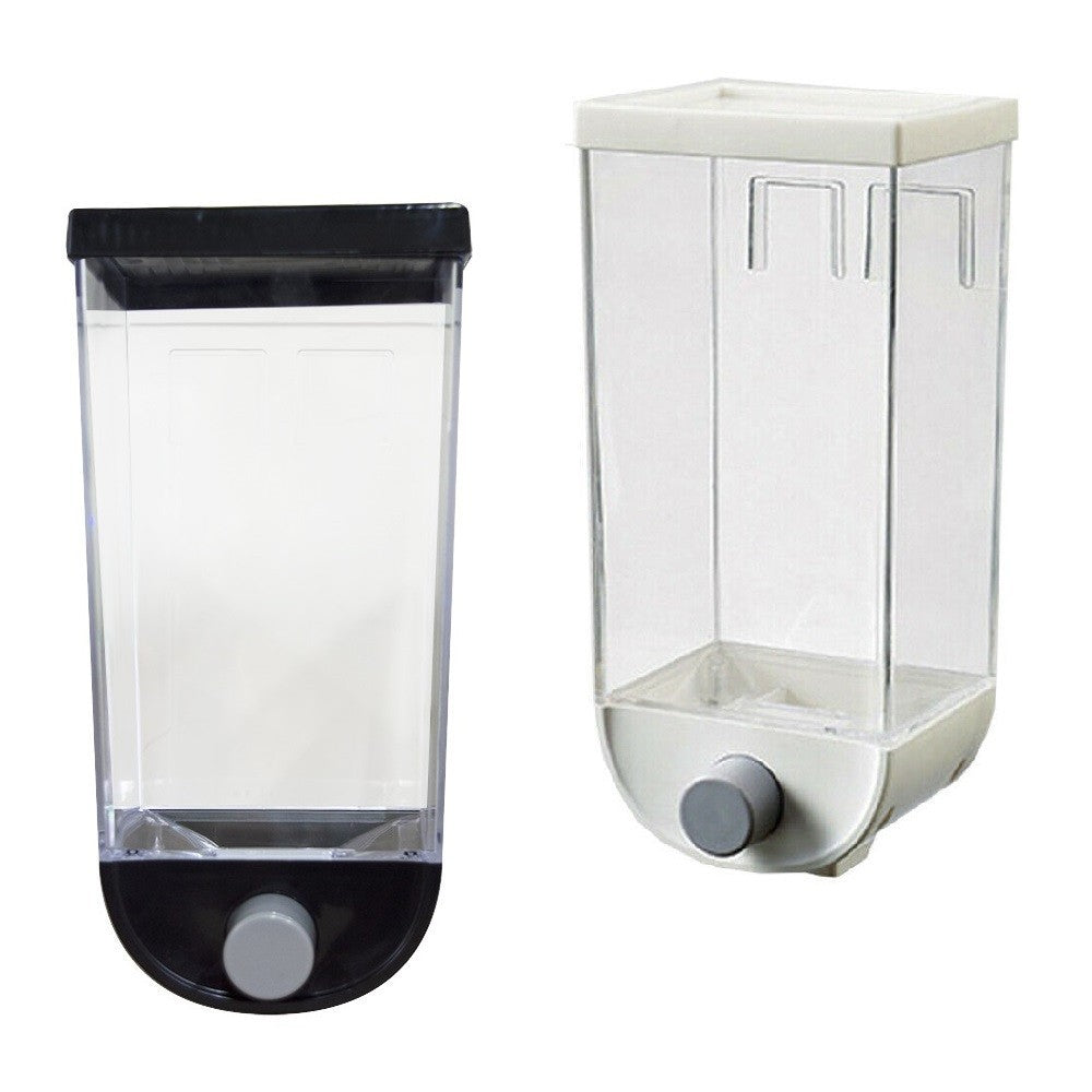 Contenitore Dispenser per Cereali Frutta Secca 1 Kg Bianco