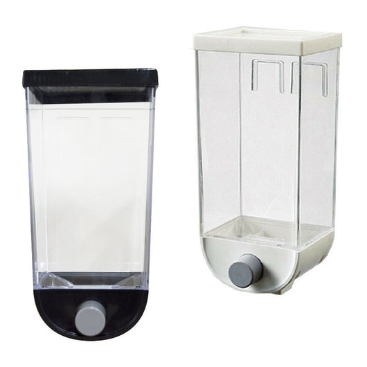 Contenitore Dispenser per Cereali Frutta Secca 1 Kg Bianco