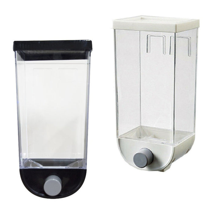 Contenitore Dispenser per Cereali Frutta Secca 1 Kg Bianco