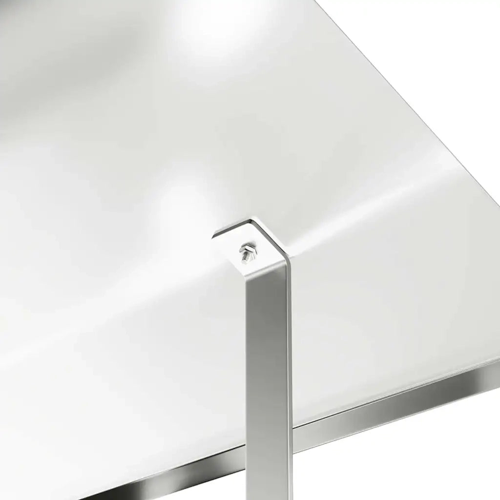 vidaXL Cappa Camino Argento 60 x 60 x 38 cm Acciaio inossidabile