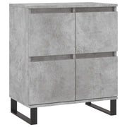 Credenza | Madia | Buffet da pranzo | Armadio da pranzo Grigio Cemento 60x35x70 cm in Legno Multistrato