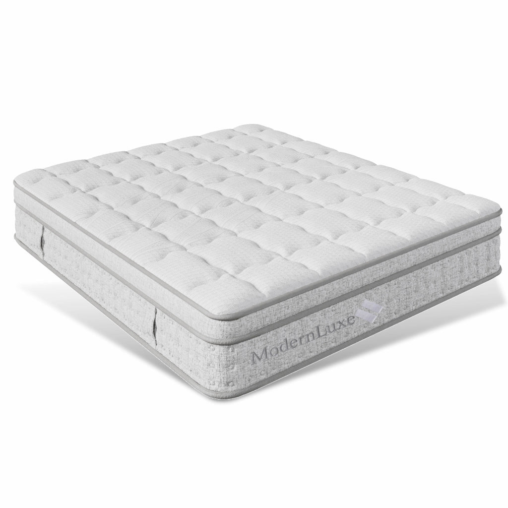 Materasso ibrido a molle insacchettate bianco 140x190 cm