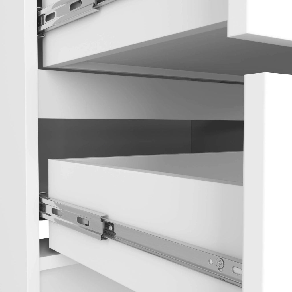Cassettiera AKORD K120 Bianca 120 cm 4 cassetti 120x40x55 cm