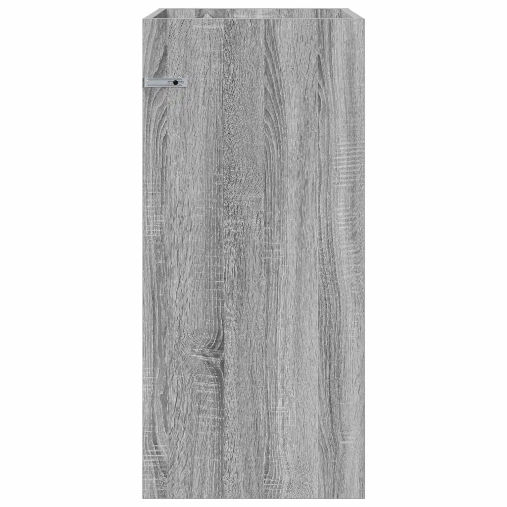 Mobiletto da Bagno Sotto Lavabo Sonoma grigio 56 x 37,5 x 81 cm
