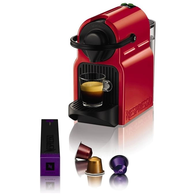 Krups XN1001 Inissia Macchina da caffe' Capsule Nespresso 0,7 L 19 bar 1260 W Thermoblock colore Bianco Rosso