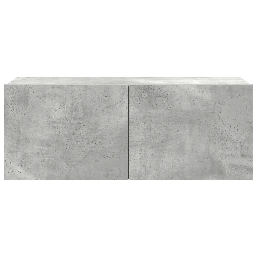 Set di Mobili Porta TV 7 pz Grigio Cemento in Legno Multistrato 3114545
