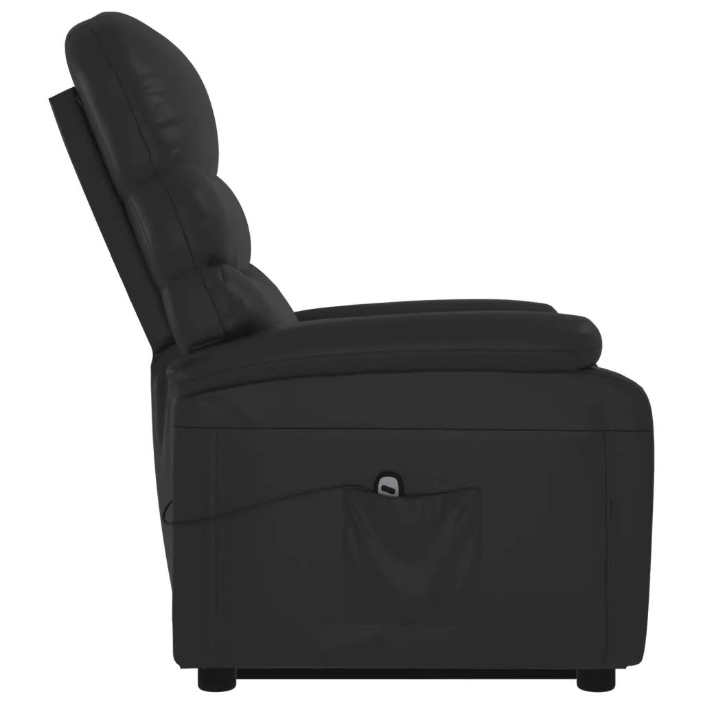 Poltrona Alzapersona Nera in Similpelle 321276