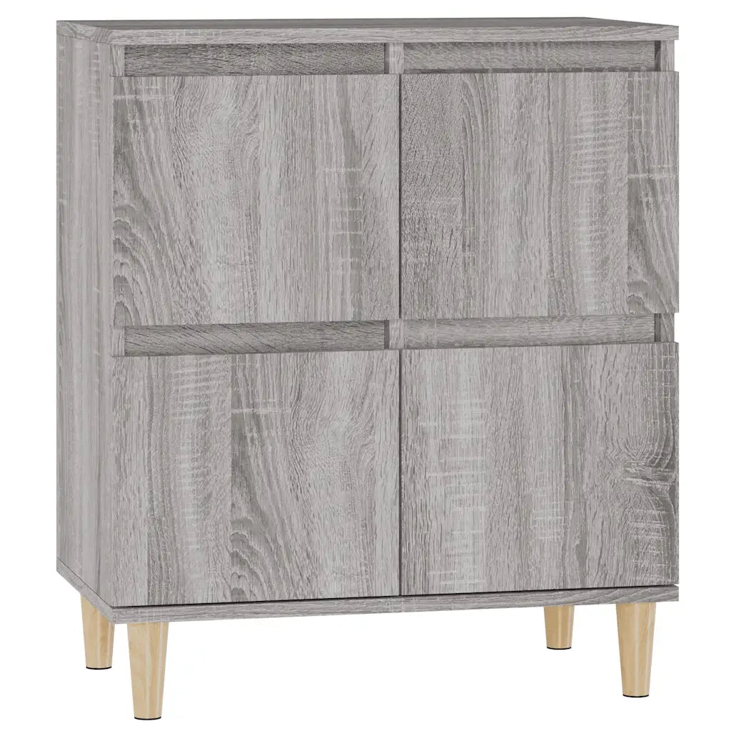 Credenza Grigio Sonoma 60x35x70 cm in Legno Multistrato