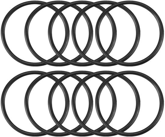 O-ring 42 mm diametro esterno - 10 pezzi - anelli di gomma - set di sigillaggio - gomma nitrile - facile da applicare