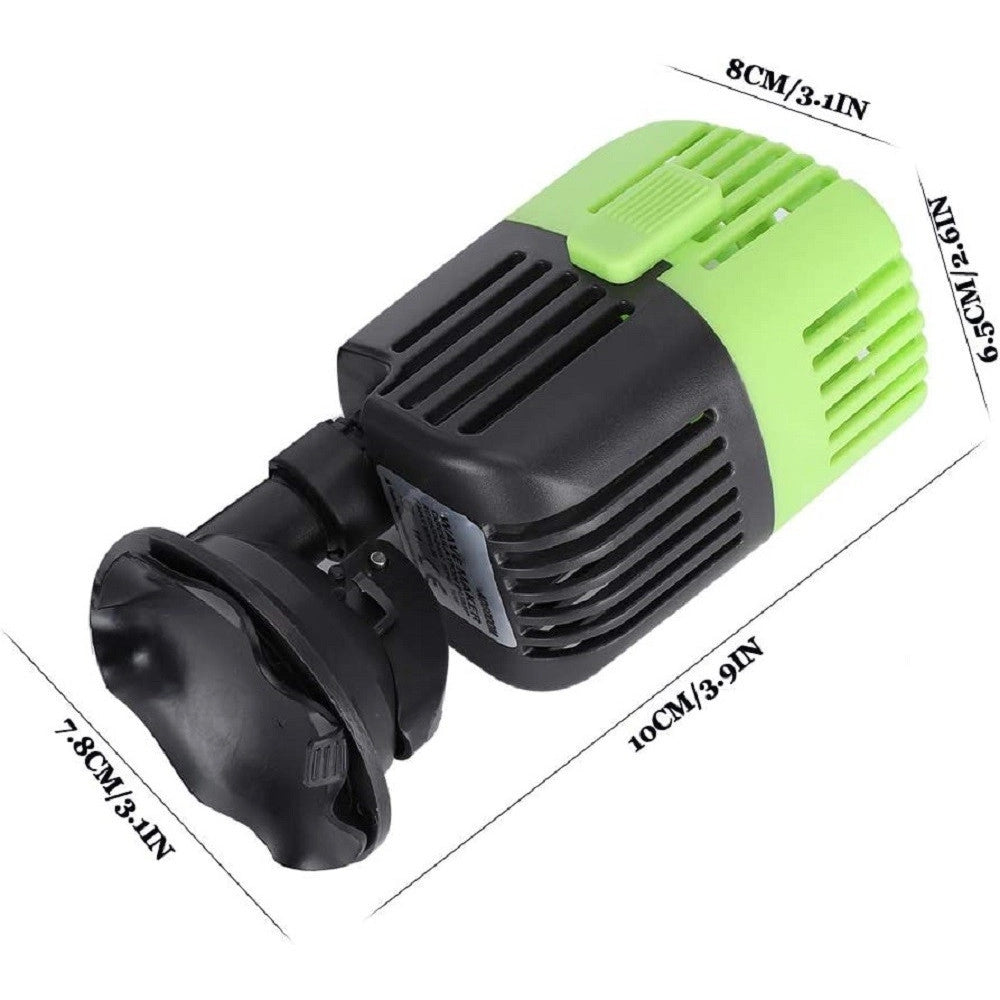 Trade Shop - Generatore Di Onde Per Acquario Sommergibile Pompa Circolazione Testa Girevole -