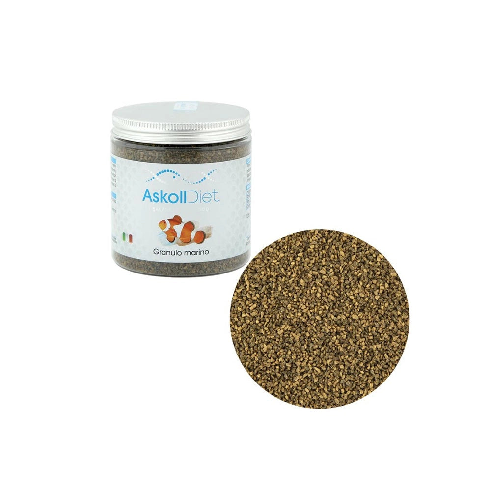 Askoll Diet Granulo Marino - Alimento in Granuli per Tutti i Pesci Marini Formato: 250 ml