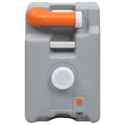 Serbatoio d'Acqua con Ruote per Campeggio 25 L Grigio CFW3384798