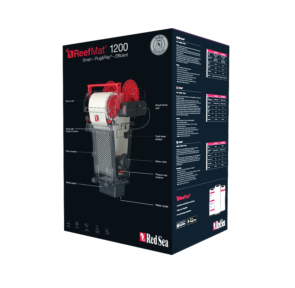 Red Sea Reef Mat 1200 - Filtro automatico per Sump