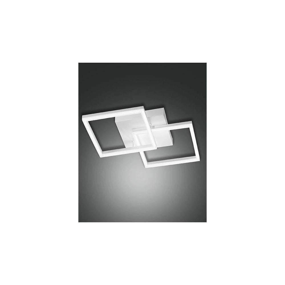 Plafoniera BARD a led moderna 39W Bianco 3394-22-102 Fabas Luce