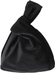 Borsa elegante per donna con rivestimento in velluto morbido Tote Bag Nero