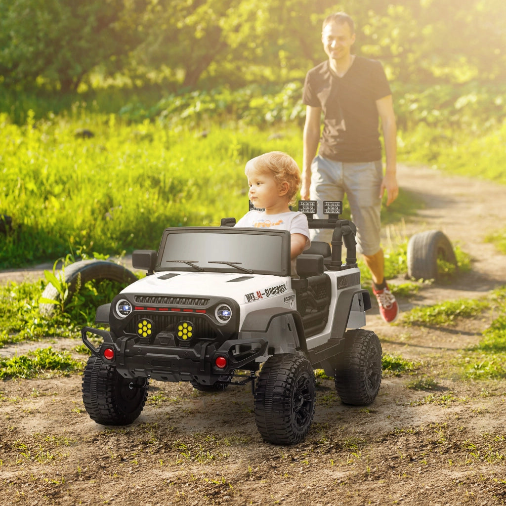 Auto Elettrica per Bambini ¨C Minimal ¨C Bianco