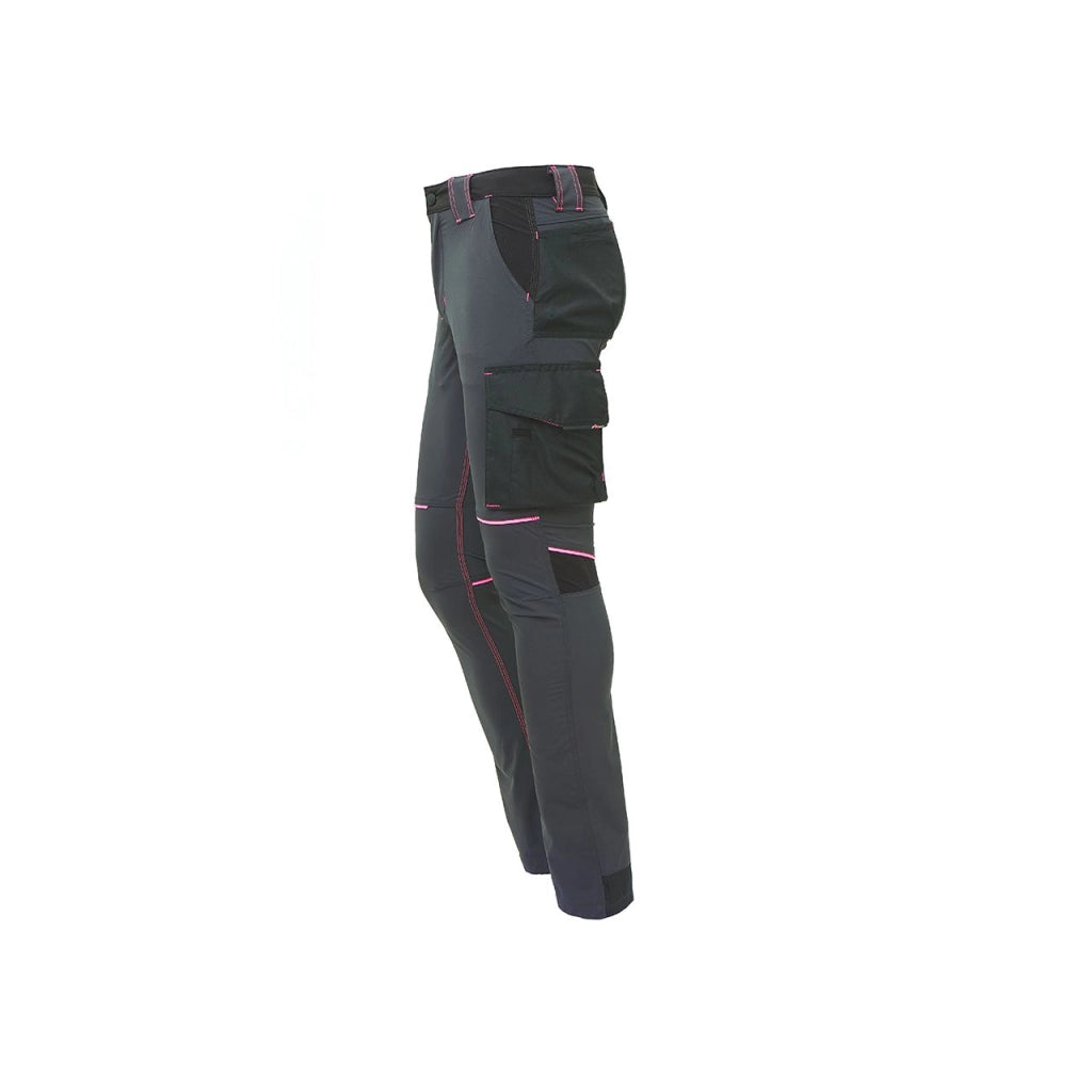 U-Power PANTALONE WORLD LADY Col. Grigio/Fucsia  Mis. M