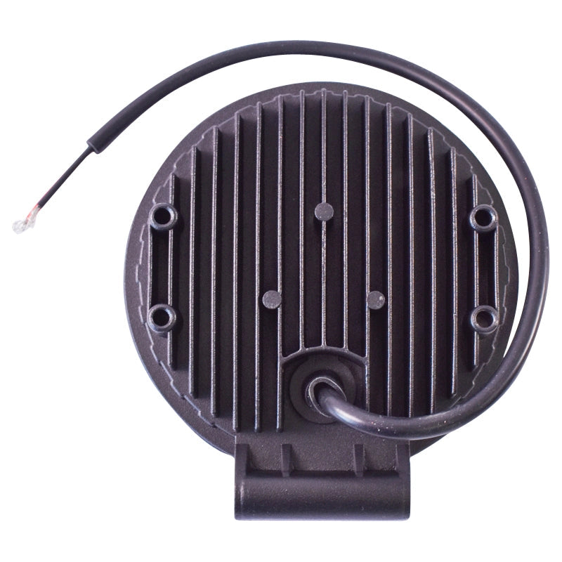 Lampada con 6 LED, 10-30V, 18W, angolo di radiazione 30°, tipo spot, 118x118x35mm, 6000K, IP67, Breckner Germany