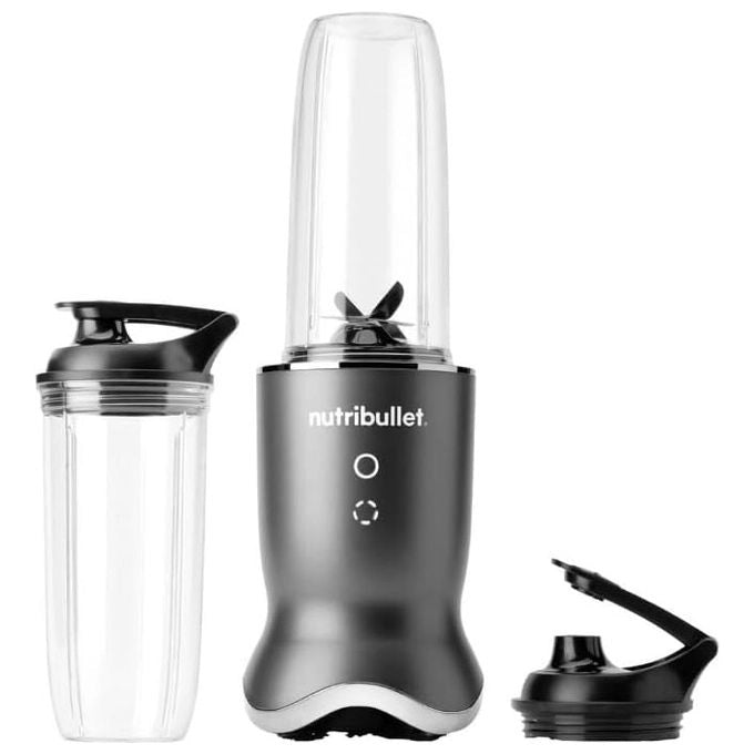 NutriBullet NB1206DGCC frullatore 0,9 L Frullatore da tavolo 1200 W Nero, Trasparente