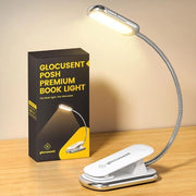 Lampada da lettura premium - Ricaricabile - 160 ore di utilizzo - 3 colori
