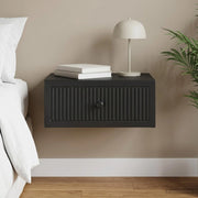 Armadio da Notte Nero 49 x 34,5 x 20 cm Legno ingegnerizzato 897937