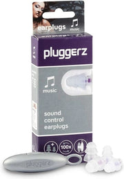 Orecchini per Musica - 2 Paia (S/M M/L) - Leggeri e Comfortevoli - Filtrati - 22 dB - Ideali per Festival e Concerti
