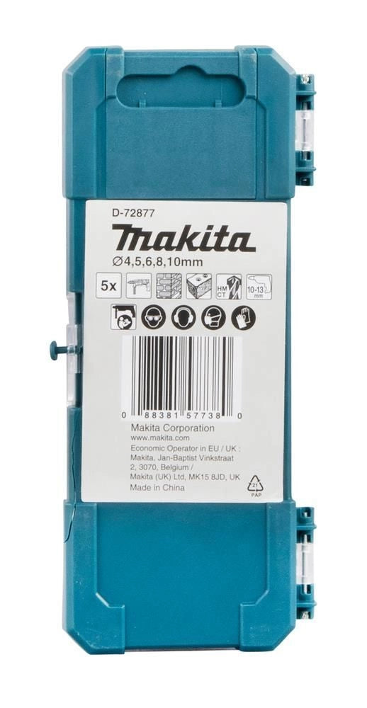 Makita D-72877 punta per trapano Set di punte per trapano 5 pz