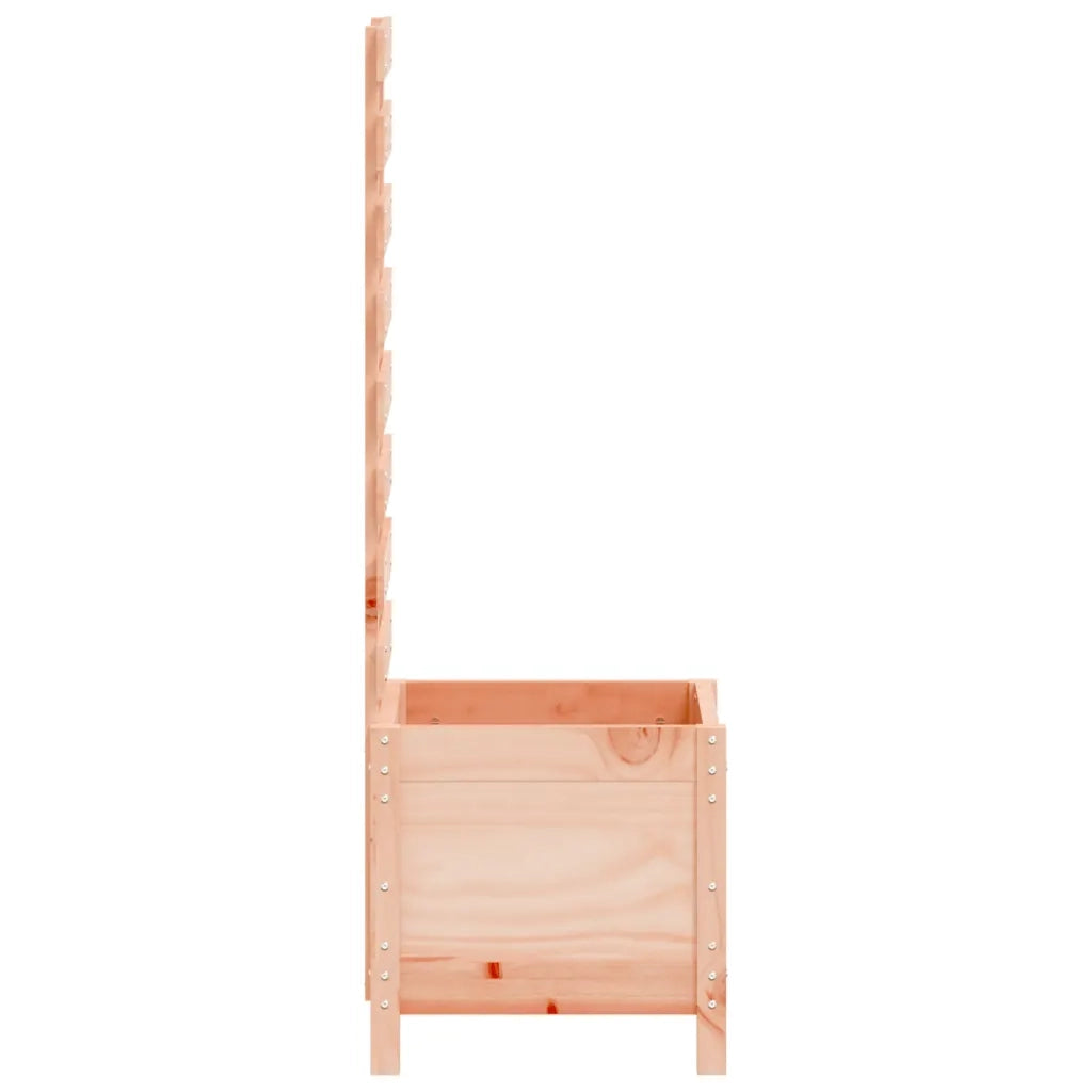 Fioriera Giardino con Rastrelliera 39x39,5x114cm Legno Douglas 832520